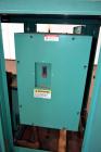 Used Cummins 100 kW standby natural gas generator set, model GGHH-5569198, SN-J020420586. Ford WSG-1068 engine rated 176 HP @ 1800 RPM.3/60/277/480V, rated 100kW 1/60/120V. 125 Amp main-line circuit ...