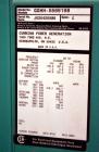 Used Cummins 100 kW standby natural gas generator set, model GGHH-5569198, SN-J020420586. Ford WSG-1068 engine rated 176 HP @ 1800 RPM.3/60/277/480V, rated 100kW 1/60/120V. 125 Amp main-line circuit ...
