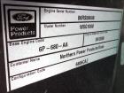 Used Cummins 100 kW natural gas generator set model GGHH-5776259, SN-I060976839. Ford WSG-1068 engine rated 176 HP at 1800 RPM, SN-06RS59698. 3/60/120/208V, 12 lead reconnectable to other voltages. 4...
