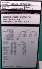 Used Cummins 100 kW natural gas generator set model GGHH-5776259, SN-I060976839. Ford WSG-1068 engine rated 176 HP at 1800 RPM, SN-06RS59698. 3/60/120/208V, 12 lead reconnectable to other voltages. 4...