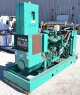 Used Cummins 150 kW Natural Gas Generator Set. Cummins model GGKD-5630856, serial #I030547189. Cummins model GTA8.3G2 engine, serial #46327033, 3/60/277-480V. Includes a PowerCommand cotrol panel. 35...