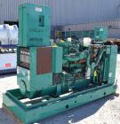 Used Cummins 150kW natural gas generator set. Cummins model GGKD-5672662,SN-E040646119. Cummins model GTA8.3G2 engine, SN-46382949. 3/60/277/480V. Includes a PowerCommand cotrol panel. Built 2004.