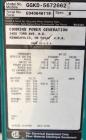 Used Cummins 150kW natural gas generator set. Cummins model GGKD-5672662,SN-E040646119. Cummins model GTA8.3G2 engine, SN-46382949. 3/60/277/480V. Includes a PowerCommand cotrol panel. Built 2004.
