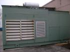 Used Cummins 400kW continuous rated natural gas generator set. Cummins rich burn engine, model GIA-28. 2113 hours since new in 1994, sound enclosure, control panel, circuit breaker, mufflers, cooler ...