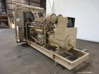 Used Cummins 425 kW standby (400kW prime) natural gas generator set. Cummins model GTA28C natural gas engine rated 600 HP @ 1800 RPM, 8.5:1 compression ratio, SN-25273631, 3/60/480V, Stamford type MC...