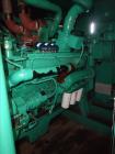 Used- Cummins 500 kW Natural Gas Generator. Cummins GTA28 engine.