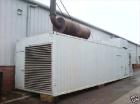Used Cummins Diesel Engine KTA 50 G3.  1.25 mw diesel generator, serial #33127342. Leroy Somer alternator, serial #162186-1. 415 volts, 1500 rpm, 50 hz. Year 1994. 3830 hours run. Partitioned diesel ...