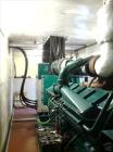 Used Cummins Diesel Engine KTA 50 G3.  1.25 mw diesel generator, serial #33127342. Leroy Somer alternator, serial #162186-1. 415 volts, 1500 rpm, 50 hz. Year 1994. 3830 hours run. Partitioned diesel ...