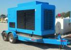 Used Cummins 200kW portable standby diesel generator set.Cummins model NT-855-G4 engine rated 375HP @ 1800 RPM. 3/60/208-240/380-480V. 350 Amp main-line circuit breaker. Weather enclosure with sub-ba...