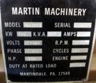 Used Cummins 350 kW standby diesel generator set, Cummins NTTA855G2 engine rated 535 HP @ 1800 RPM, SN-18109439. 3/60/277/480V. 600 Amp main line circuit breaker. Weather enclosure. 215 Hours. Year 1...