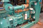 Used Cummins 125kW Diesel Generator Set, model 125DGEA, serial H920481242. Cummins model 6CT8.3-G engine rated 207 hp @ 1800 rpm, serial #44784082. 3/60/120/240V (rated 83 kW as single phase), 200 am...