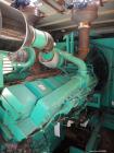 Used Cummins 1500 kW standby (1250kW prime) diesel generator set. Cummins Model 1500DFLE-1062, SN-F000120500, Cummins KTA50-G9 engine rated 2220 HP at 1800 RPM, emissions EPA tier 1, SN-33146331. 3/6...