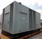 Used Cummins 1500 kW standby (1250kW prime) diesel generator set. Cummins Model 1500DFLE-1062, SN-F000120499. Cummins KTA50-G9 engine rated 2220 HP @ 1800 RPM, emissions EPA tier 1, SN-33146315. 3/60...