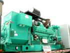 USED: Cummins/Onan 2000 kW standby rated diesel generator set, model 2000DQKC, serial #F000116085. 3/60/1386/2400V.   (Can provide @ cost transformer for 480V, 4160V, 12,700V )  Cummins engine model ...