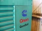 Used Cummins/Onan 250 kW Diesel Generator Set. Cummins model 250DFAC, 3/60/480V. Power Command digital control panel. Weather enclosure. 18 hours. Yr 1997.