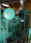 USED: Cummins/Onan 500 kW diesel driven generator, model 500DFY-4XR. 625 kva, 3/60/277-480 volt, 1800 rpm, 752 amp. Driven by a Cummins engine, model VTA1710PGC800, radiator cooled, SO #68900, serial...