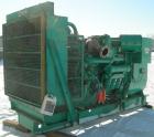 USED: Cummins/Onan 500 kW diesel driven generator, model 500DFY-4XR. 625 kva, 3/60/277-480 volt, 1800 rpm, 752 amp. Driven by a Cummins engine, model VTA1710PGC800, radiator cooled, SO #68900, serial...