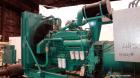 Used Cummins 600 kW standby(545kW prime) diesel generator set, model 600DFGB, SN-K920490743. Cummins VTA28-G2 engine rated 900 HP @ 1800 RPM, SN-25187524. 3/60/120/208V, reconnectable to other voltag...