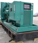 Used Cummins / Onan 900kW Diesel Generator Set. Cummins model DFJC, SN-I940555062. Cummins KTA 38-G3 engine SN-33127399, rated 1340 HP @ 1800 RPM. 3/60/480V. PowerCommand digital panel. 1600 Amp main...