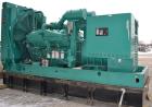 Used Cummins / Onan 900kW Diesel Generator Set. Cummins model DFJC, SN-I940555062. Cummins KTA 38-G3 engine SN-33127399, rated 1340 HP @ 1800 RPM. 3/60/480V. PowerCommand digital panel. 1600 Amp main...