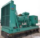 Used Cummins / Onan 900kW Diesel Generator Set. Cummins model DFJC, SN-I940555062. Cummins KTA 38-G3 engine SN-33127399, rated 1340 HP @ 1800 RPM. 3/60/480V. PowerCommand digital panel. 1600 Amp main...