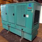 Used Cummins 80kW Standby Diesel Generator Set, Model DGDA