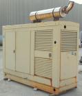 Used Cummins 135 kW Continuous Rated Natural Gas Generator Set. Cummins G855 natural gas engine rated 220HP at 1800RPM, SN-25192077. Stamford / Newage 120/208/277/480V generator end. 400 Amp main-lin...