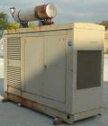 Used Cummins 135 kW Continuous Rated Natural Gas Generator Set. Cummins G855 natural gas engine rated 220HP at 1800RPM, SN-25192077. Stamford / Newage 120/208/277/480V generator end. 400 Amp main-lin...