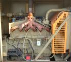 Used Cummins 135 kW Continuous Rated Natural Gas Generator Set. Cummins G855 natural gas engine rated 220HP at 1800RPM, SN-25192077. Stamford / Newage 120/208/277/480V generator end. 400 Amp main-lin...