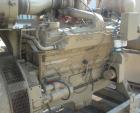Used Cummins 510 kW Standby Generator Set. 3/60/277/480V. Cummins Engine Model VTA-1710-GS, Engine No. 37102212. Stand alone control panel with 800 Amp breaker. 314 hrs.