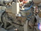 Used Cummins 510 kW Standby Generator Set. 3/60/277/480V. Cummins Engine Model VTA-1710-GS, Engine No. 37102212. Stand alone control panel with 800 Amp breaker. 314 hrs.