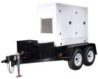 Unused-New-Cummins powered 100 kW standby diesel generator set, trailer mounted. Cummins QSB5-G5 EPA tier 3 engine, Marathon...