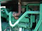 Used Cummins 215 kW natural gas generator set. Cummins GTA855-GS/GC2 engine. 3/60/277/480V, main-line circuit breaker 1200 amp. Sound attenuated enclosure. 179 hours. Yr 2001.