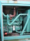 Used Cummins 215 kW natural gas generator set. Cummins GTA855-GS/GC2 engine. 3/60/277/480V, main-line circuit breaker 1200 amp. Sound attenuated enclosure. 179 hours. Yr 2001.