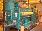 Used Cummins 1100 kW Cont Rated Natural Gas Generator Set. Cummins QSV81-G engine, 1200 rpm. Newage Stamford end, 3/60/480V.  5528 hours. Built 2002. Includes:  Unit mounted Cummins Power Command dig...