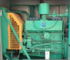 Used Cummins 140 kW natural gas generator set. Cummins G855 natural gas engine rated 220HP at 1800 RPM, SN-25229790. Newage 3/60/480V generator end. 400 Amp main-line circuit breaker. Block heater. W...