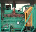 Used Cummins 140 kW natural gas generator set. Cummins G855 natural gas engine rated 220HP at 1800 RPM, SN-25229790. Newage 3/60/480V generator end. 400 Amp main-line circuit breaker. Block heater. W...
