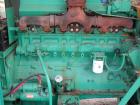 Used Cummins 140 kW natural gas generator set. Cummins G855 natural gas engine rated 220HP at 1800 RPM, SN-25229790. Newage 3/60/480V generator end. 400 Amp main-line circuit breaker. Block heater. W...