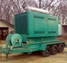 Used-Cummins Onan 300 kW Diesel Generator Set on Trailer, engine model MTTA355-6, Onan 17R27365M, with triple axle trailer, ...