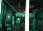Used Cummins 750 kW  diesel generator  model 750 DFHA. Cummins QST30-G2 engine