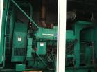 Used-Cummins 750 kW  diesel generator  model 750 DFHA. Cummins QST30-G2 engine