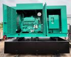 Used 400kW Cummins Enclosed Diesel Generator – Model 400DFEB, 1300-Gal Tank, 955 Hours, 3-Phase