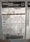 Used Detroit Diesel Spectrum 1000 kW diesel generator. Detroit 24V-71TA engine