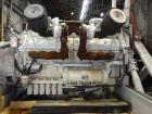 Used Detroit Diesel 1500 kW diesel generator. Detroit Diesel 16V149 engine.