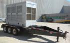Used Detroit Diesel / MTU trailer mounted 300 kW diesel generator set, Detroit Diesel model 300DSE, serial #773417, Detroit Diesel model S60 4-cycle engine rated 490HP @ 1800 RPM, turbocharged, after...