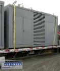 Used Detroit Diesel 750 kW diesel generator set. Detroit Diesel 16V92T engine, 1095 brake horsepower, serial #16VF006867. Marathon Electric Magna One 3/60/277/480V, 1800 rpm, model 680FDR8068GG-P282W...