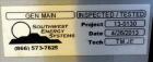 Used Detroit Diesel 1200 KW diesel generator set, model 1200DS60, SN- 389976.