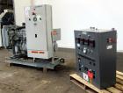 Used EPS (Enterprise Power Systems) 40kW Diesel Generator Set. Perkins model 4246 engine SN-LQ336264223688S. 1/60/120/240V. EPS unit model ED40FGP4, serial #AD112072. Perkins model 4-236 engine, seri...