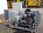 Used EPS (Enterprise Power Systems) 40kW Diesel Generator Set. Perkins model 4246 engine SN-LQ336264223688S. 1/60/120/240V. EPS unit model ED40FGP4, serial #AD112072. Perkins model 4-236 engine, seri...