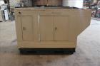 Used Uljanik 33 kW diesel generator, model FX030, serial#143037, continuous duty, 3/60/480 volts, with a sound enclosure housing, 1266 hours on meter.